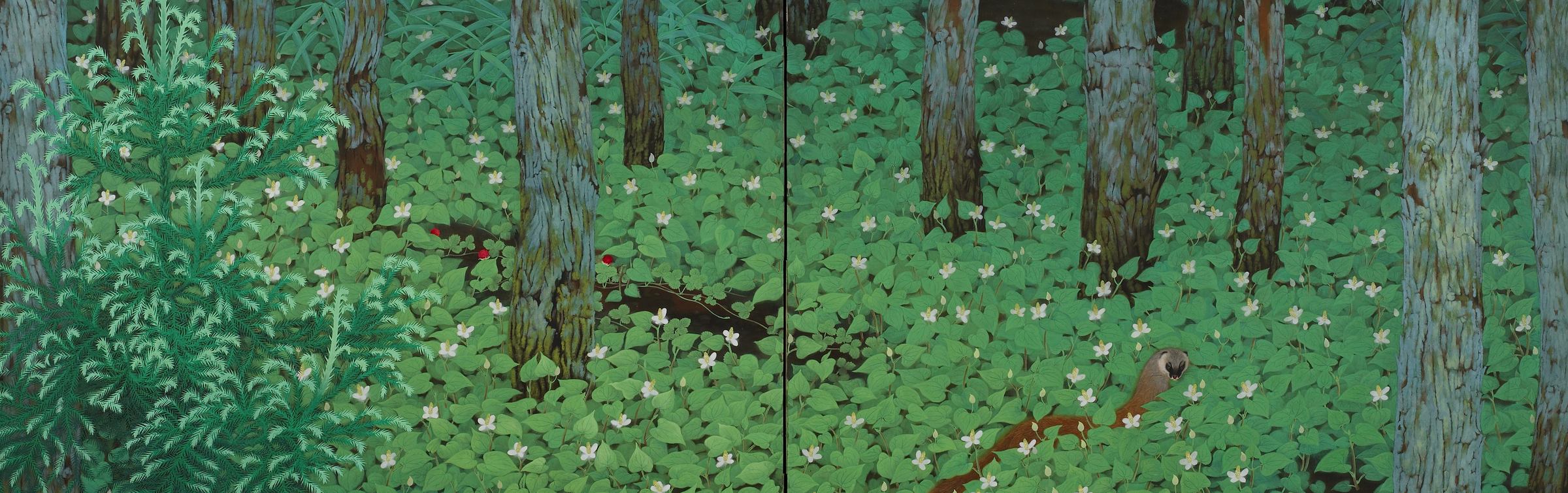 Mori (Forest), Katayama Bokuyō, 1928